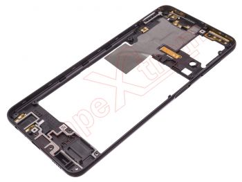 Black front housing for Samsung Galaxy A22 4G (SM-A225F)